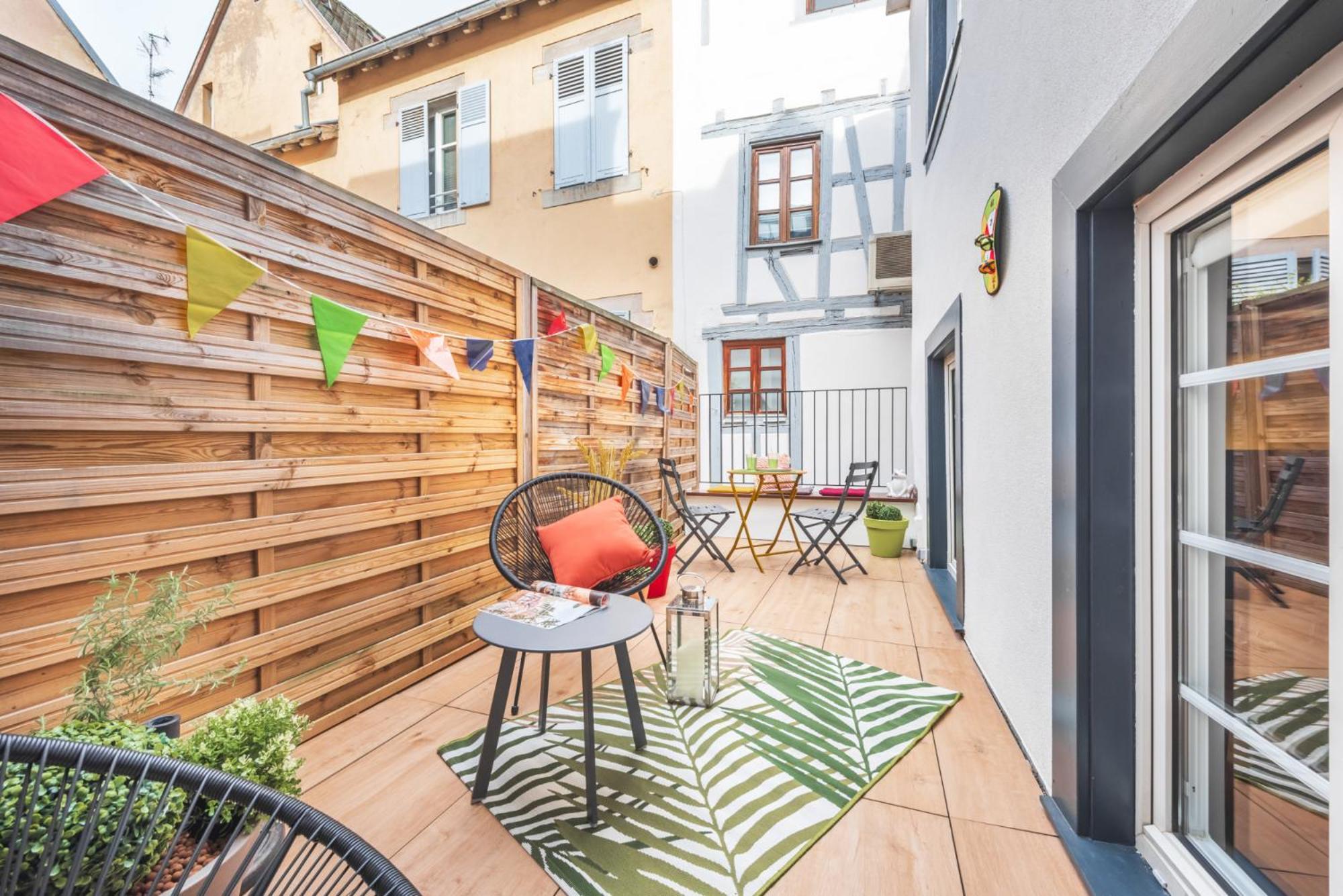 Balcon Secret - La Cachette - Cathedrale Appartement Straatsburg Buitenkant foto